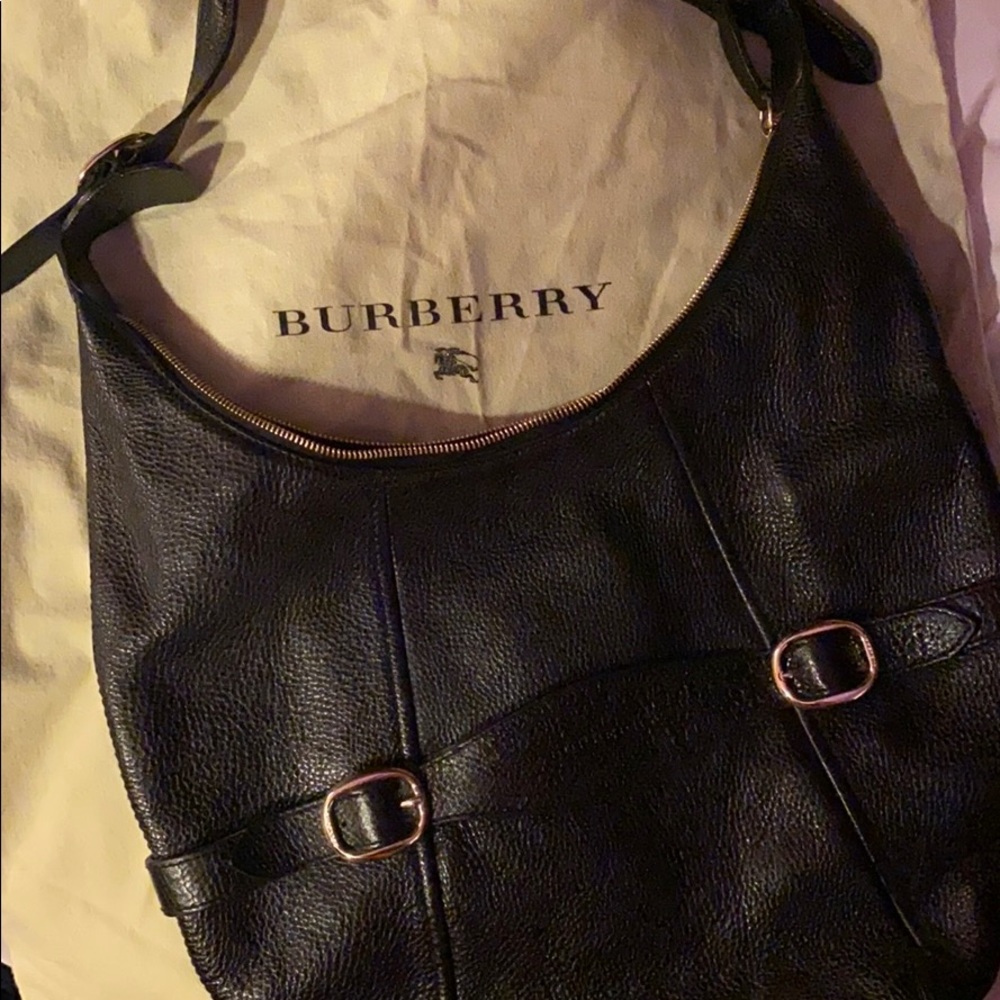 Burberry Black Leather Shoulder bag